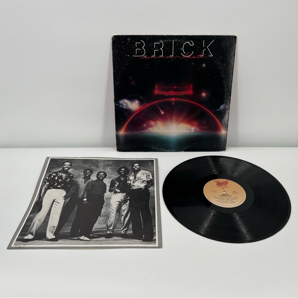 No Skips! Rare Brick “Summer Heat" 1981 Promo Vinyl LP CBS-Bang Ray Parker Jr.
